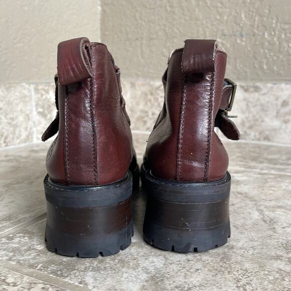 Vintage 90s Y2K Chunky Sole Leather Sketchers 7 - Picture 4 of 11